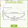 Alloy with Rhinestone Hair Bands for Women Girls AJEW-WH0609-316P-2