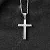 304 Stainless Steel Pendant Necklaces NJEW-P329-03B-P-1