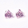 Cubic Zirconia Pointed Back Cabochons ZIRC-WH0001-C04-1