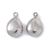 Non-Tarnish 304 Stainless Steel Pendants STAS-G291-21P-1