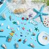 Ocean Theme Natural Shell & Resin & Plastic & Alloy Nail Art Decoration MRMJ-CP0001-34A-4