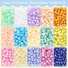 15 Colors Glass Seed Beads SEED-PH0012-08-4