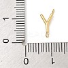 304 Stainless Steel Letter Connector Charms STAS-M108-01G-25-3