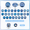 104Pcs 26 Styles Electroplated Glass Beads GLAA-PH0003-97A-4