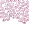   4mm About 1000Pcs Glass Pearl Beads Pink Tiny Satin Luster Loose Round Beads in One Box for Jewelry Making HY-PH0002-02-B-2