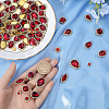 100Pcs 10 Style Flower/Horse Eye/Teardrop Sew on Rhinestone RGLA-GF0001-14B-2