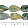 Natural Green Moonstone Beads Strands G-P548-B07-01-4