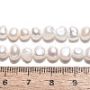 Natural Cultured Freshwater Pearl Beads Strands PEAR-N027-02B-5