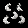 Natural Howlite Pendants G-F820-02J-1