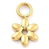 Ion Plating(IP) 304 Stainless Steel Charms STAS-P379-04E-G-1
