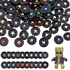 120Pcs 20 Colors Resin Button Eye Cabochons AJEW-FH00028-1