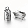Tarnish Resistant 303 Stainless Steel Cord Ends LS-X-STAS-O083-06-1