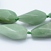 Natural Green Aventurine Beads Strands G-F531-K03-3