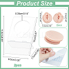 2Pcs Soft Silicone Ear Displays Mould for Earring Display ODIS-NB0001-39-2
