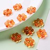 Transparent Acrylic Bead Frames TACR-S153-01A-84-6