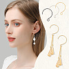 48Pcs 6 Style 316 Surgical Stainless Steel Earring Hooks STAS-UN0047-36-5