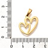 304 Stainless Steel Pendants STAS-B079-02G-04-3