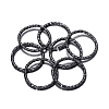 304 Stainless Steel Twisted Open Jump Rings STAS-WH0021-13B-1
