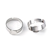 Tarnish Resistant 304 Stainless Steel Ring Shanks LS-STAS-B018-304-3