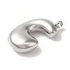 Non-Tarnish 304 Stainless Steel Pendants STAS-M017-08P-03-2