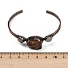 Natural Mxed Gemstone Cuff Bangles G-B149-16R-6