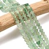 Natural Green Aventurine Beads Strands G-A272-A01-34-2