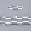 304 Stainless Steel Paperclip Chains CHS-N001-09S-4