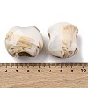 Two Tone Opaque Acrylic Beads OACR-Z025-02A-3