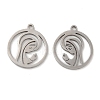 Non-Tarnish 201 Stainless Steel Pendants STAS-Q245-11P-1