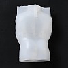 DIY Naked Men Candle Making 3D Bust Portrait Silicone Molds DIY-G047-01-4