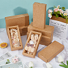 Kraft Paper Folding Drawer Boxes CON-WH0110-66A-4
