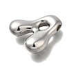 304 Stainless Steel Pendants STAS-S166-02P-01-2