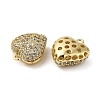 Brass Micro Pave Cubic Zirconia Hollow Out Charms KK-Q793-03G-2