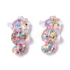 Transparent Resin Cabochons X-RESI-I039-09-2