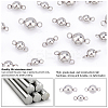 902Pcs 3 Style 304 Stainless Steel Links Connectors STAS-UN0026-93-4
