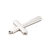 Non-Tarnish 304 Stainless Steel Pendants STAS-F282-03P-3