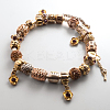 GOMAKERER 135Pcs 9 Styles Tibetan Style European Beads FIND-GO0001-26-7