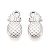 304 Stainless Steel Pineapple Pendants STAS-T069-29P-1