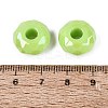 Opaque Acrylic European Beads OACR-E033-23L-3