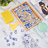 DIY Mosaic Serving Tray Home Decoration Making Kit DJEW-FG0001-35-5