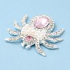 Zinc Alloy Rhinestone Cabochons ALRI-Q364-05S-01-3