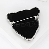 Head of Leopard Rhinestone Pins PW-WG22730-02-3