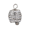 304 Stainless Steel Crystal Rhinestone Pendants STAS-H235-12P-1