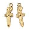 304 Stainless Steel Pendants STAS-D127-21B-G-1