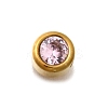 304 Stainless Steel Rhinestone Beads STAS-D310-05G-03-2