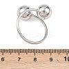 Brass Cuff Rings for Women RJEW-Z113-18P-3