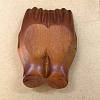 Wooden Hand Dish Jewelry Plate DJEW-NH0001-02-2