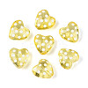 Transparent Glass Enamel Beads Strands GLAA-N061-10A-1