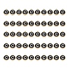 Golden Plated Alloy Charms ENAM-SZ0001-25B-C-1