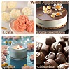 3 Pcs 3 Styles Flower Silicone Molds ST-CJ0043-018-7
